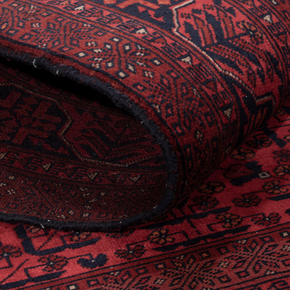 Afghan Teppich - Royal - 154 x 102 cm - rot