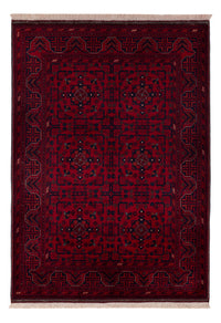Afghan Teppich - Royal - 150 x 101 cm - rot