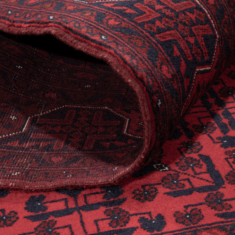 Afghan Teppich - Royal - 146 x 102 cm - rot