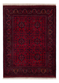 Afghan Teppich - Royal - 138 x 101 cm - rot
