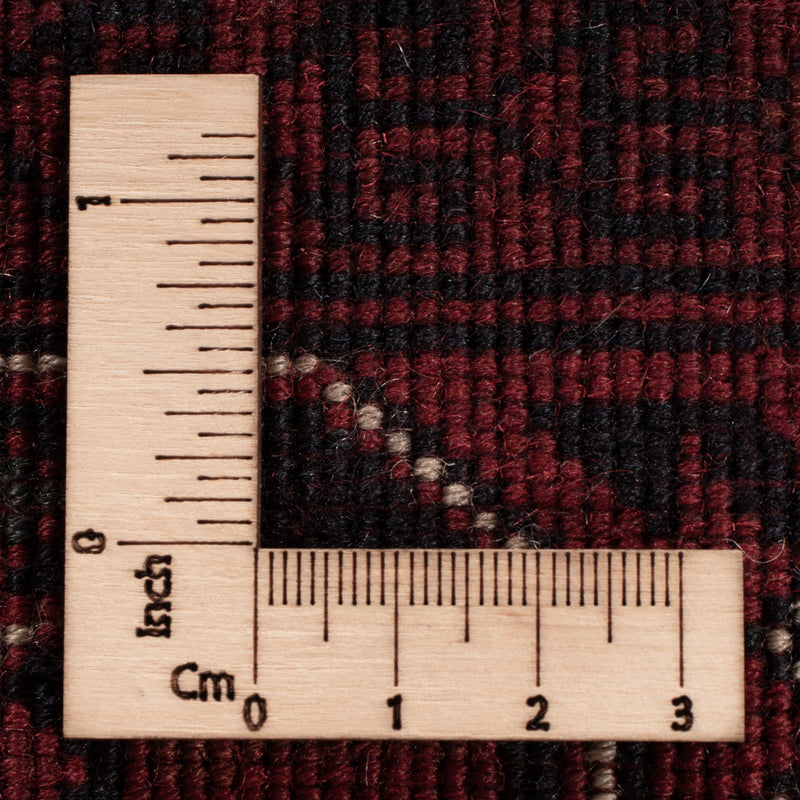 Afghan Teppich - Royal - 138 x 101 cm - rot