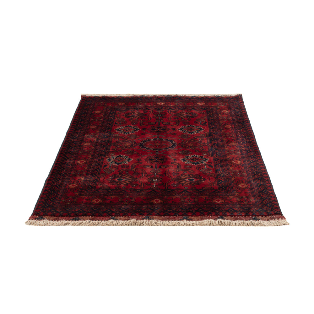 Afghan Teppich - Kunduz - 149 x 101 cm - rot
