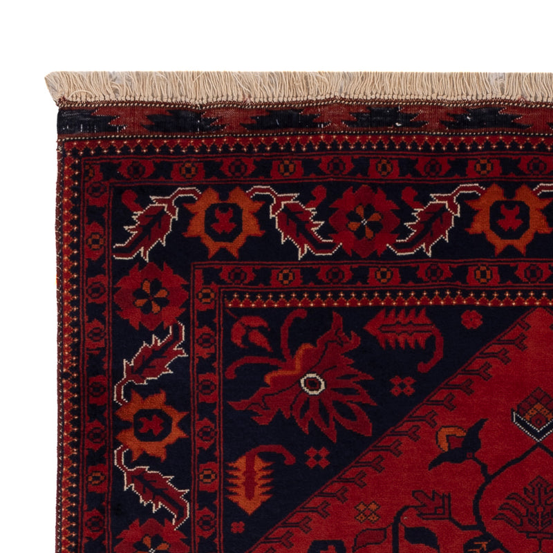 Afghan Teppich - Royal - 150 x 97 cm - rot