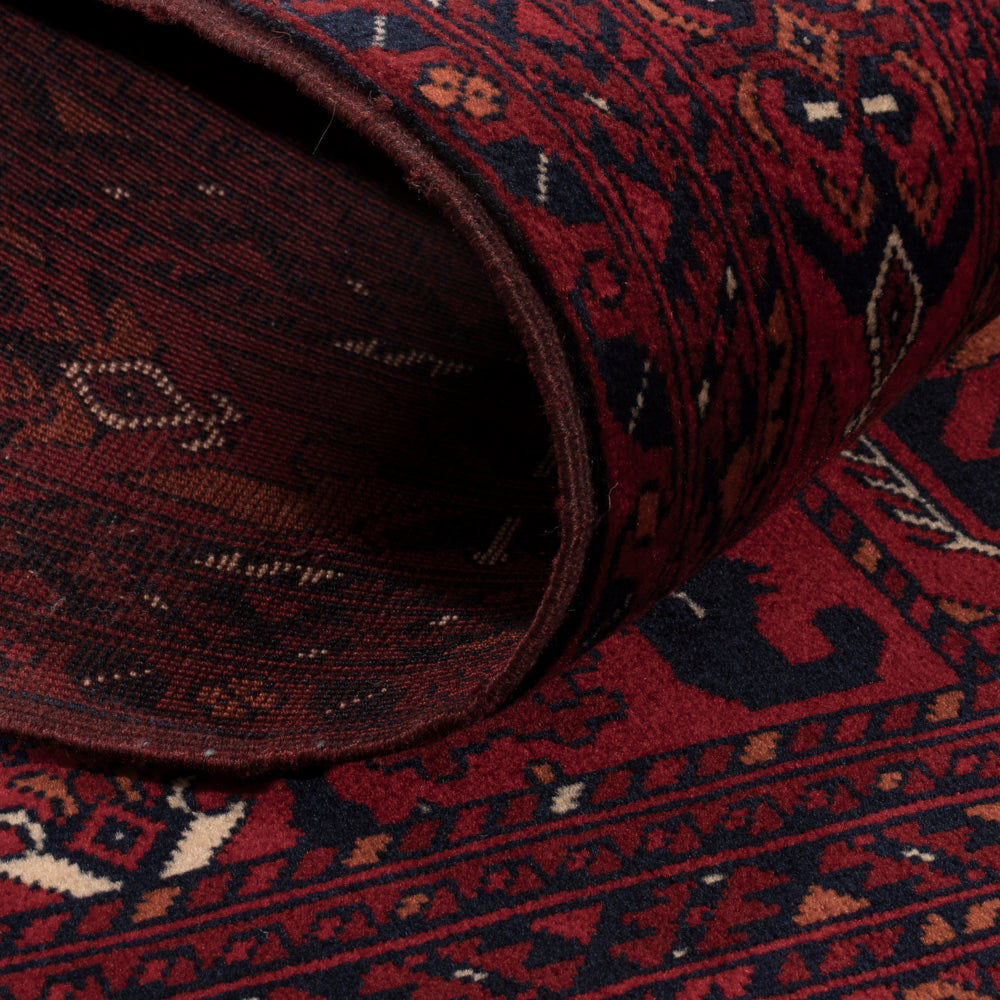 Afghan Teppich - Royal - 147 x 99 cm - rot