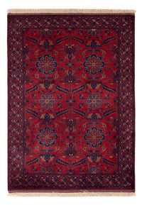 Afghan Teppich - Royal - 142 x 100 cm - rot