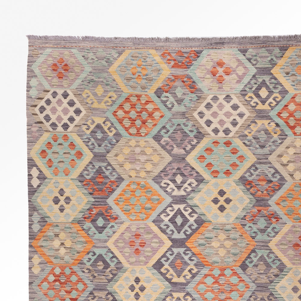 Kilim Maimana Tapis 396x324cm - Tapis en laine