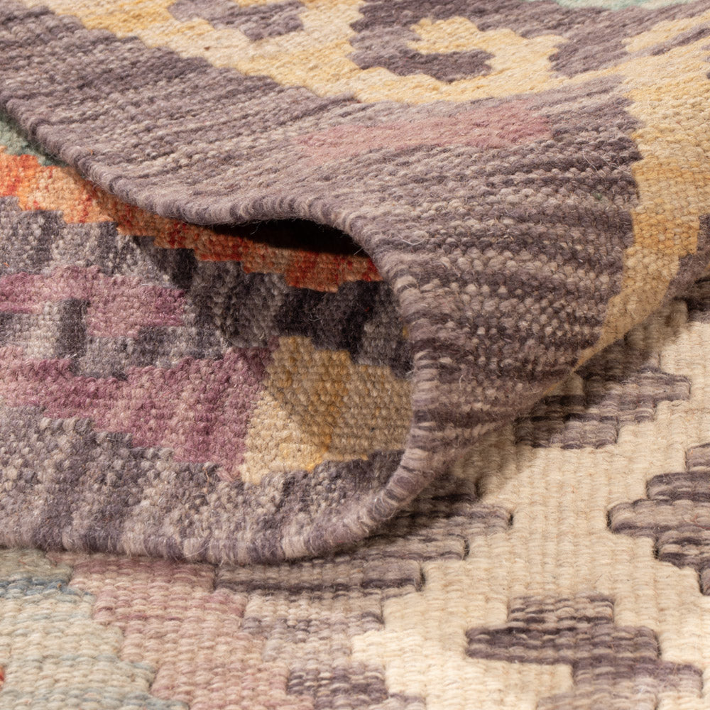 Kelim Teppich - Splash - 356 x 262 cm - bunt