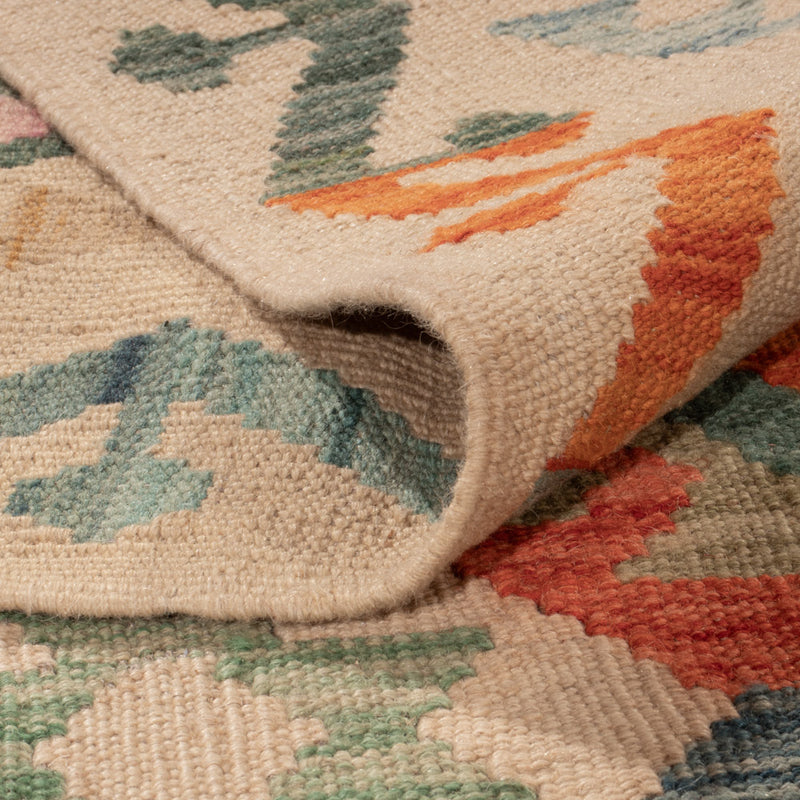 Kelim Teppich - Splash - 348 x 259 cm - bunt