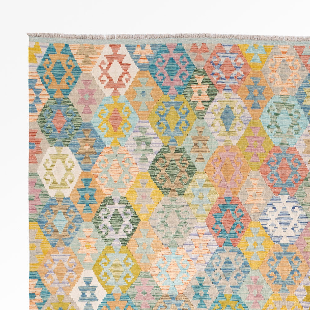 Kilim Maimana Tapis 307x264cm - Tapis en laine