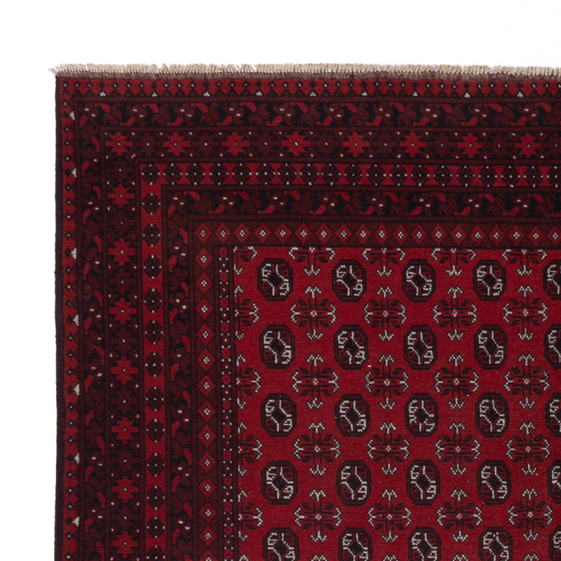 Afghan Teppich - Filpa - 302 x 245 cm - rot