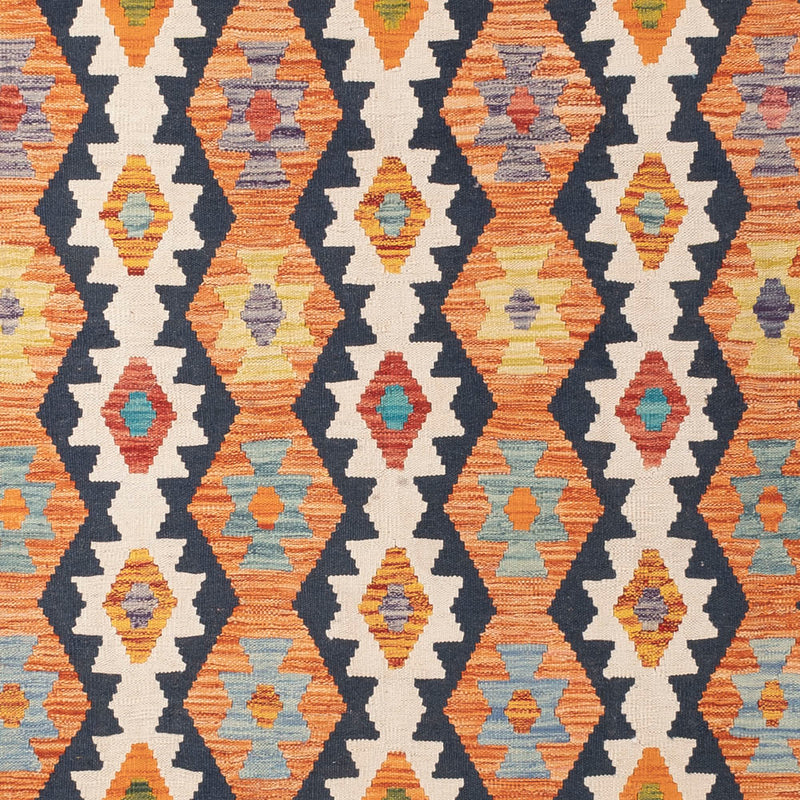 Kelim Teppich - Splash - 299 x 261 cm - bunt