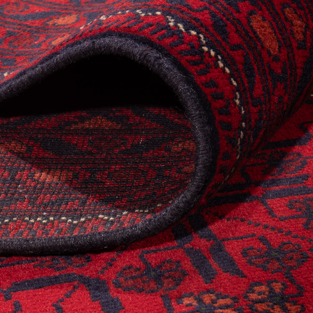 Afghan Teppich - Kunduz - Royal - 366 x 255 cm - rot
