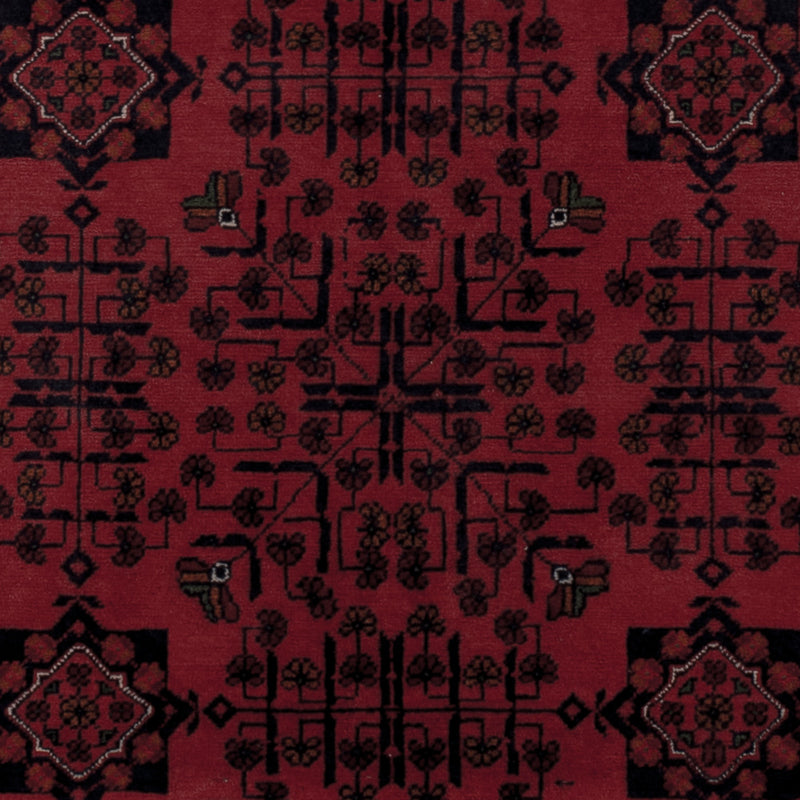 Afghan Teppich - Kunduz - Royal - 196 x 148 cm - rot