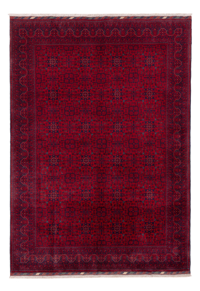 Afghan Teppich - Royal - 242 x 172 cm - rot