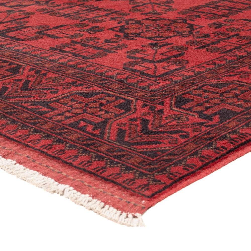 Afghan Teppich - Kunduz - 240 x 175 cm - rot