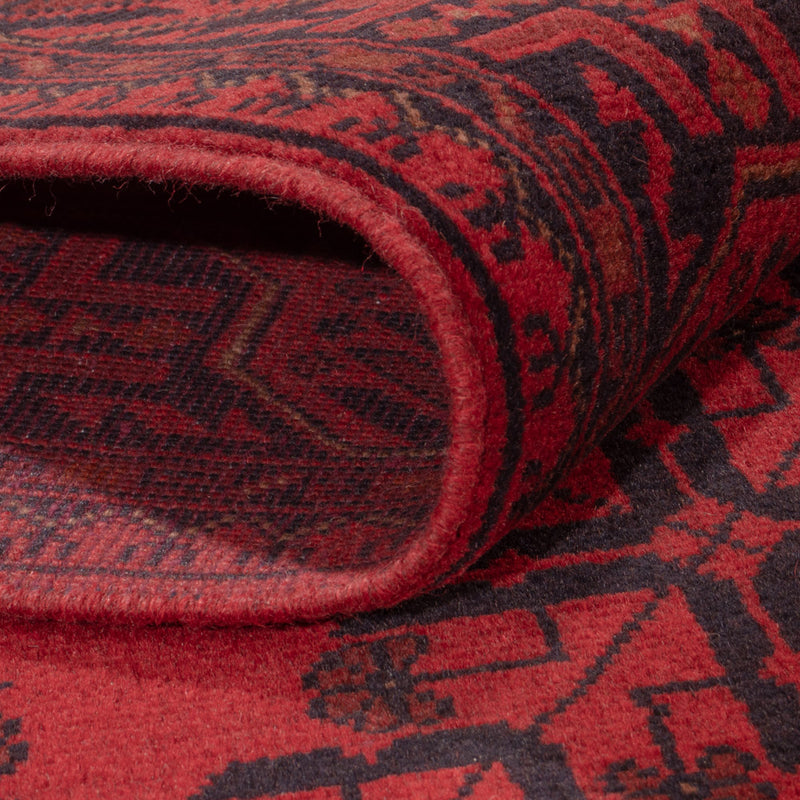 Afghan Teppich - Kunduz - 240 x 175 cm - rot