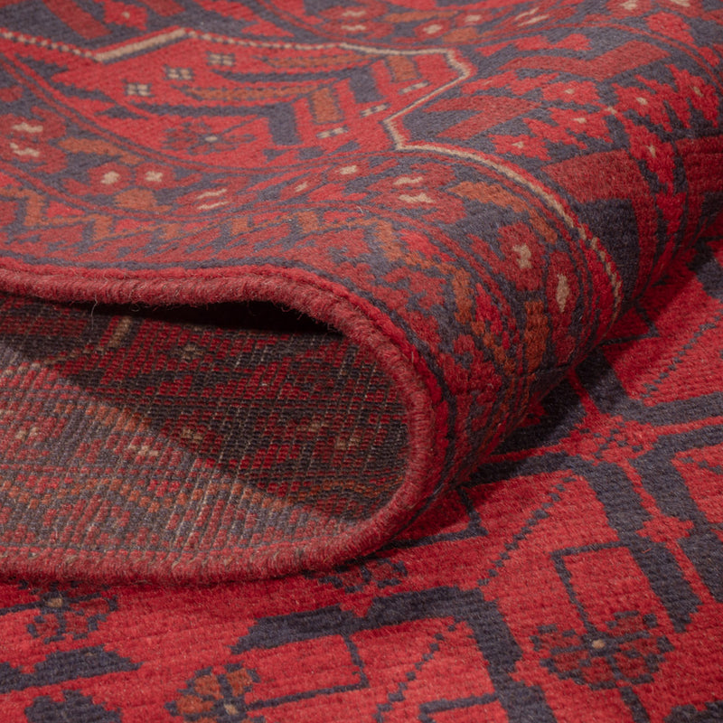Afghan Teppich - Kunduz - 234 x 171 cm - rot