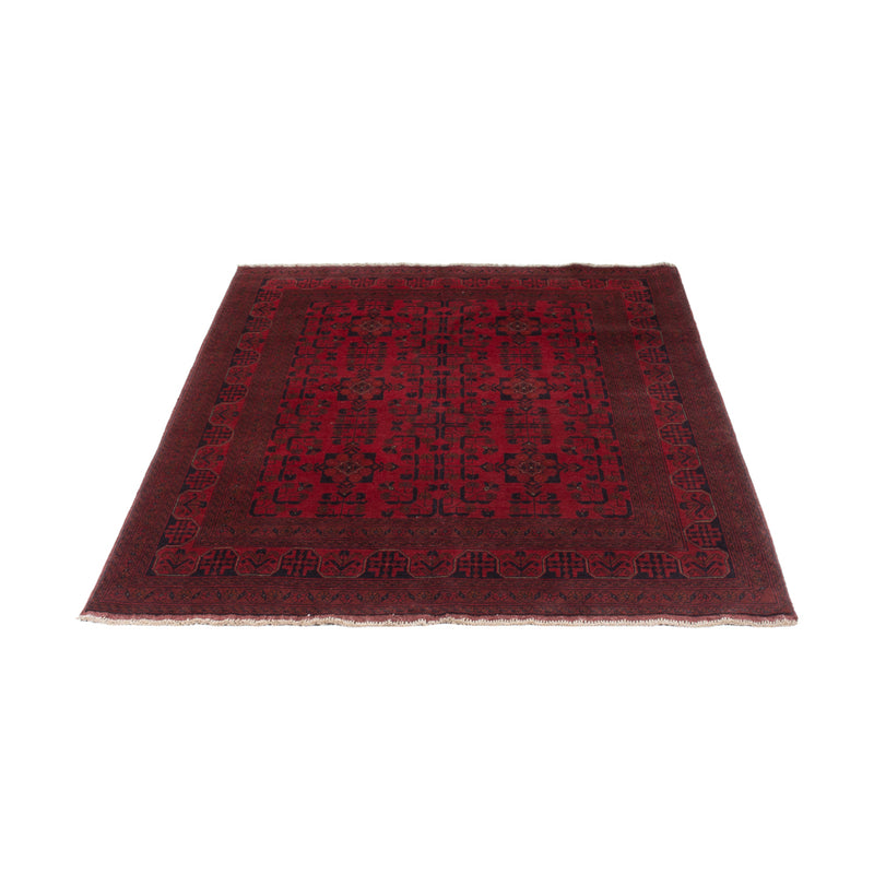 Afghan Teppich - Kunduz - 206 x 151 cm - rot