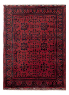 Afghan Teppich - Kunduz - 200 x 148 cm - rot