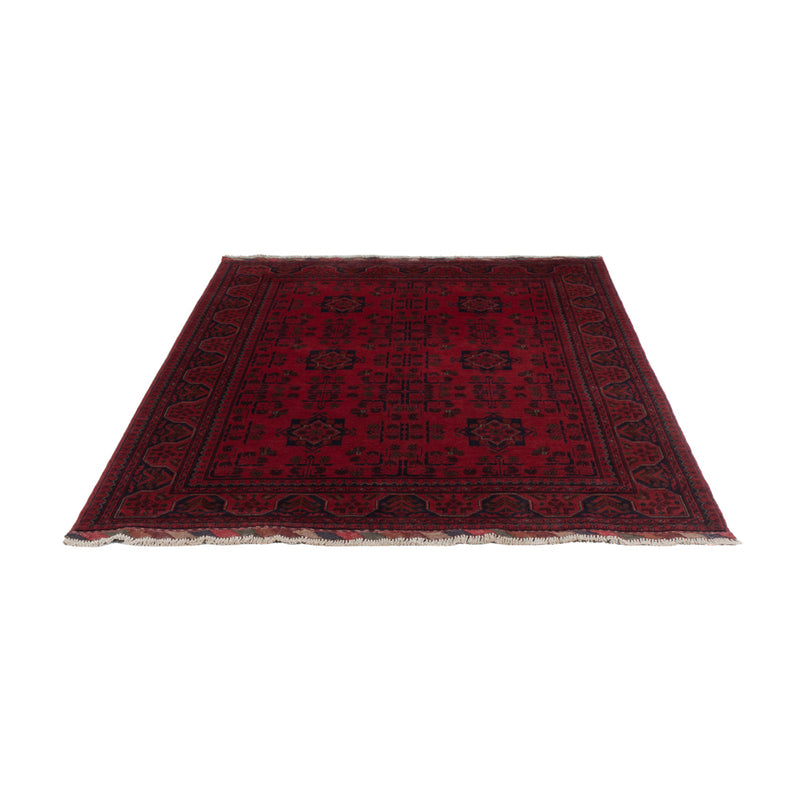 Afghan Teppich - Kunduz - 200 x 148 cm - rot