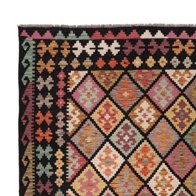 Kelim Teppich - Splash - 364 x 261 cm - bunt