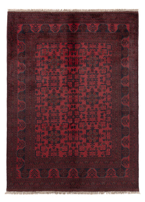 Afghan Teppich - Kunduz - 203 x 149 cm - rot