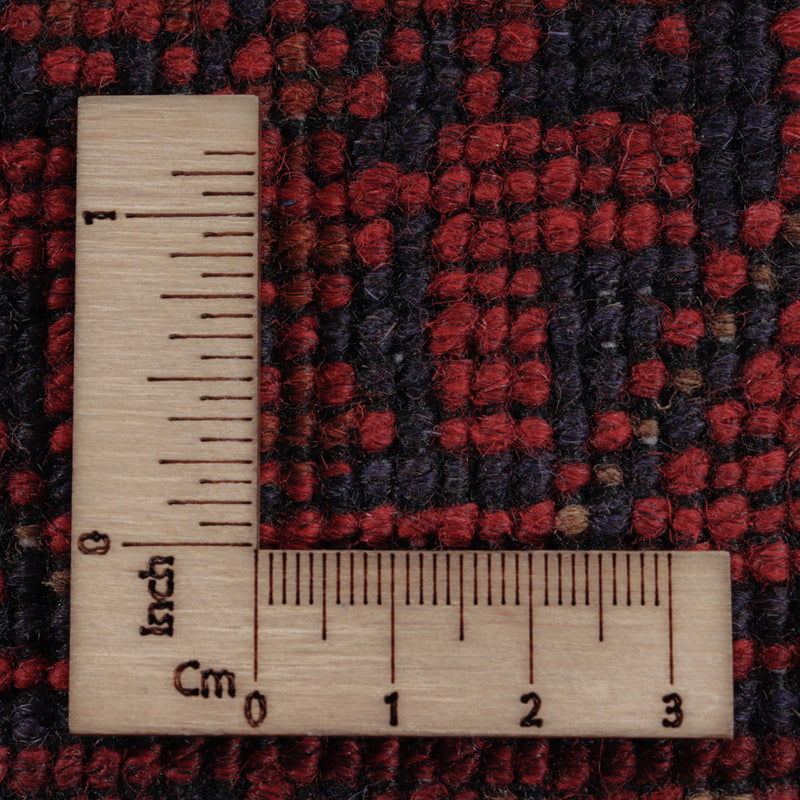 Afghan Teppich - Kunduz - 200 x 151 cm - rot