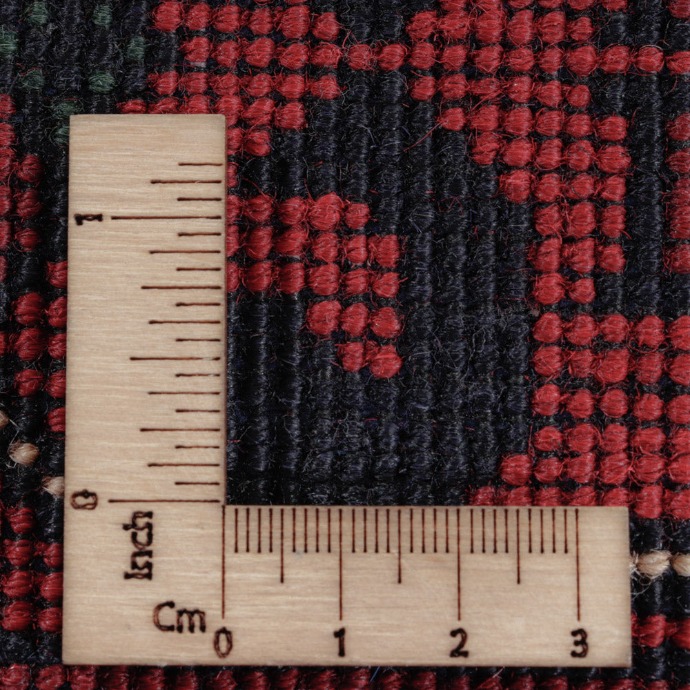 Afghan Teppich - Kunduz - Royal - 189 x 154 cm - rot