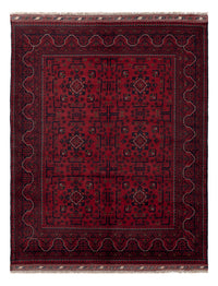 Afghan Teppich - Kunduz - Royal - 195 x 153 cm - rot