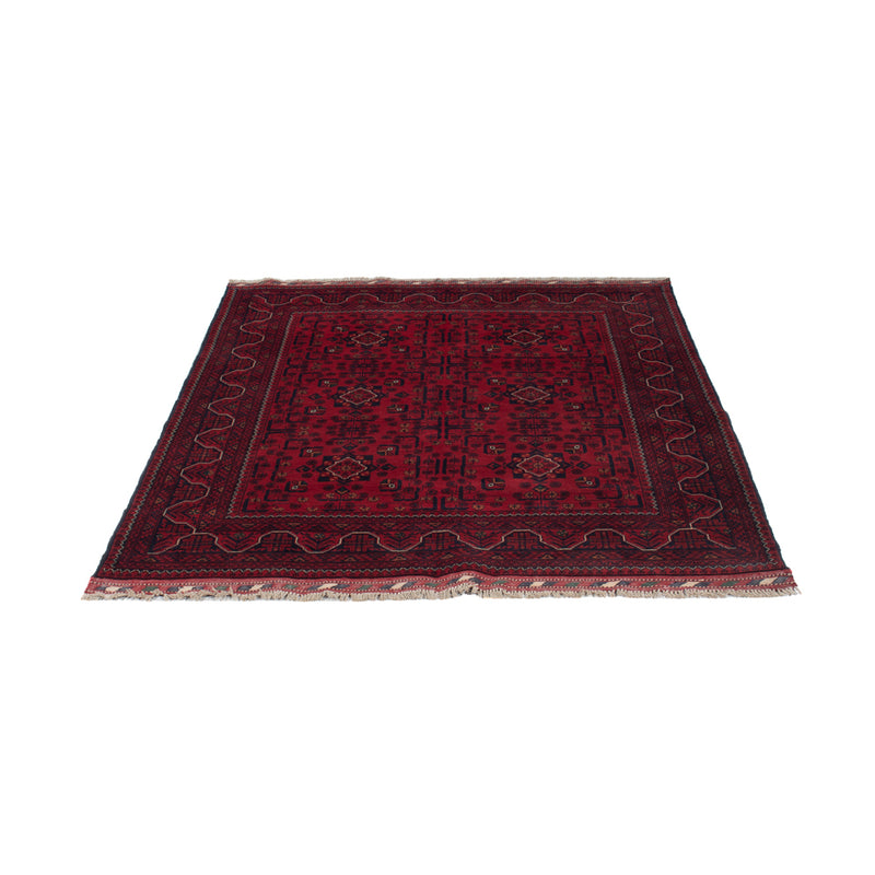 Afghan Teppich - Kunduz - Royal - 195 x 153 cm - rot