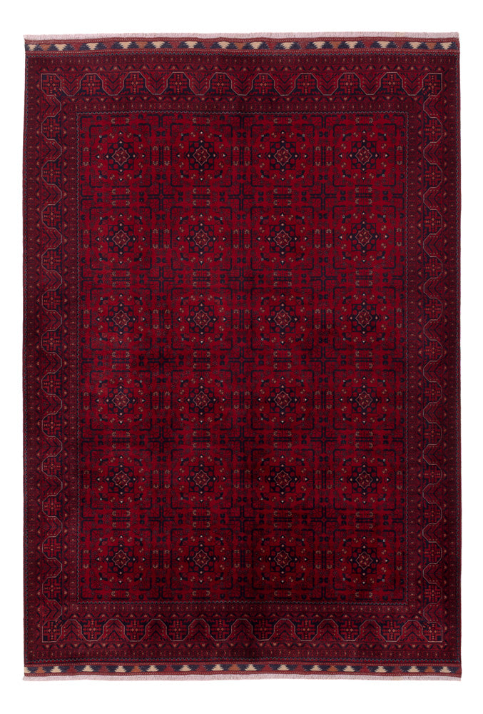 Afghan Teppich - Royal - 240 x 176 cm - rot