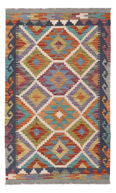 Kilim Maimana Tappeto 79x127cm - Tappeto di lana