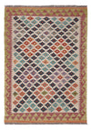 Kilim Maimana Tapis 87x126cm - Tapis en laine - Rectangle / Multicolore / 87 x 126 cm Rectangle