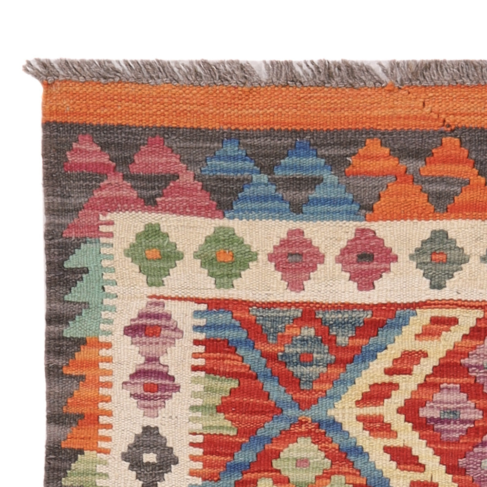 Kilim Maimana Tappeto 124x83cm - Tappeto di lana