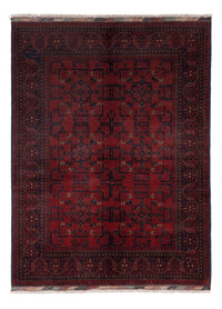 Afghan Teppich - Kunduz - 200 x 150 cm - rot