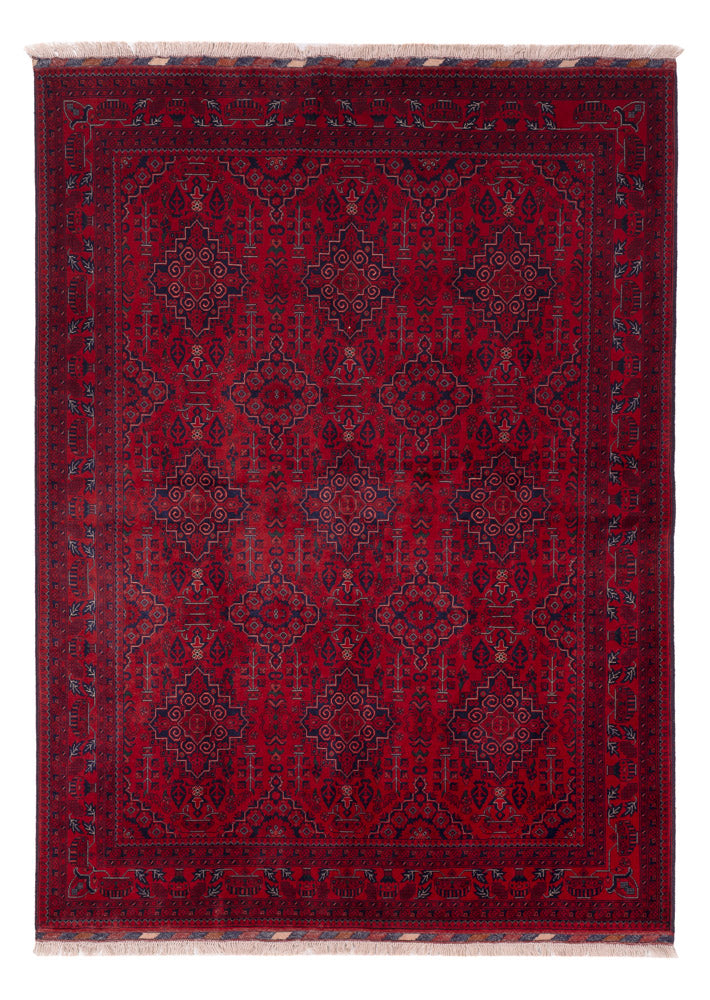 Afghan Teppich - Royal - 236 x 170 cm - rot