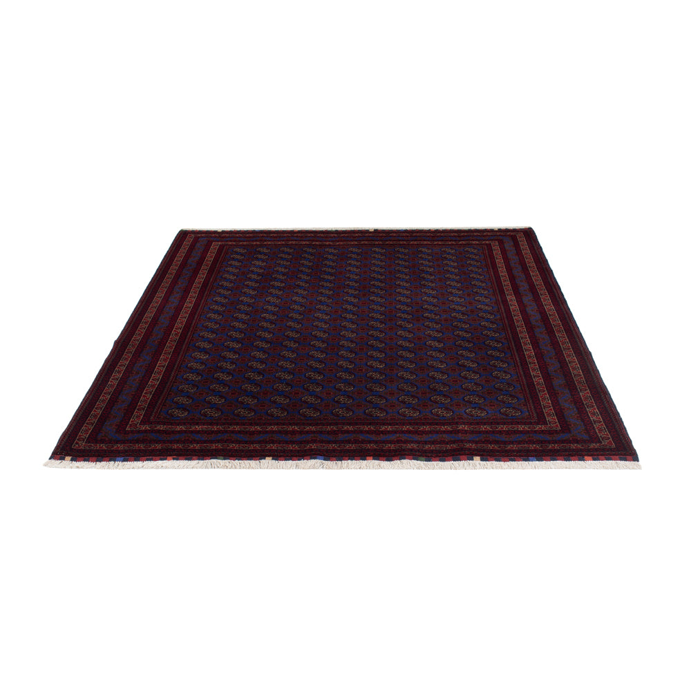 Afghan Teppich - Royal - 195 x 151 cm - blau