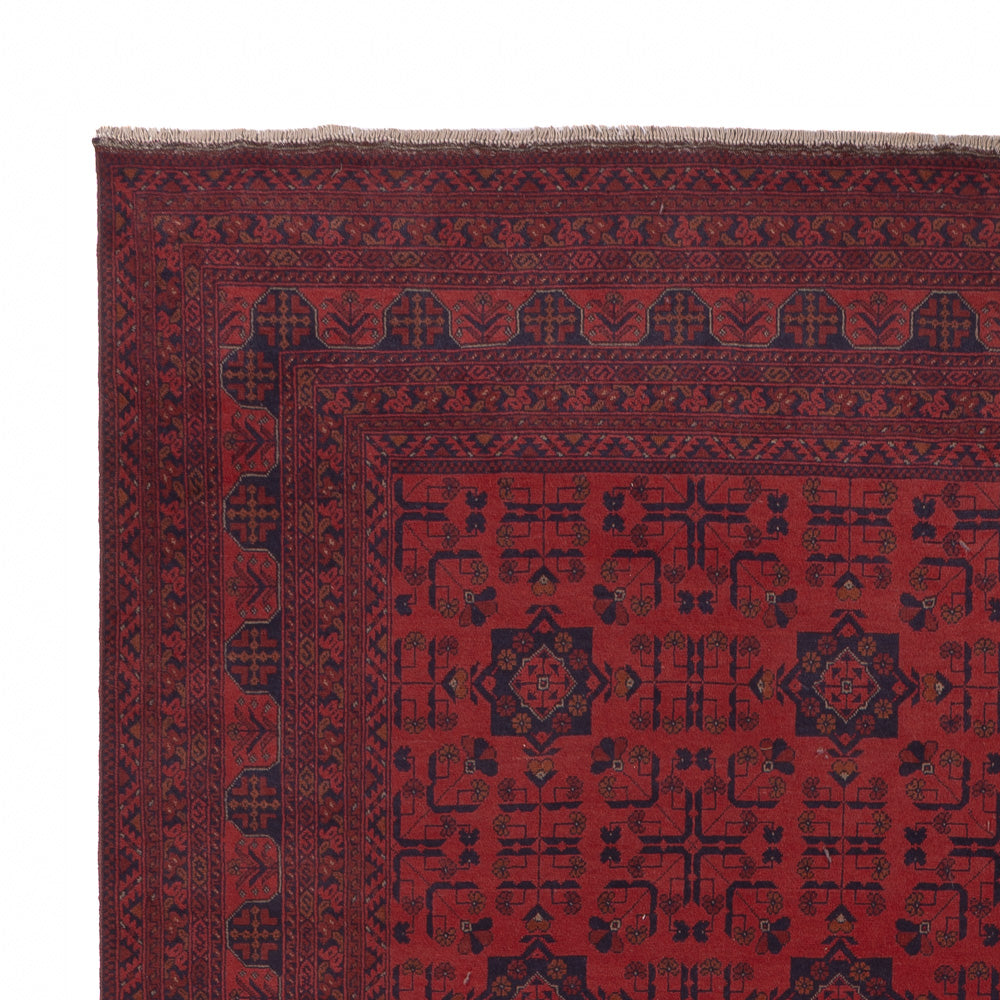 Afghan Teppich - Kunduz - 352 x 258 cm - rot