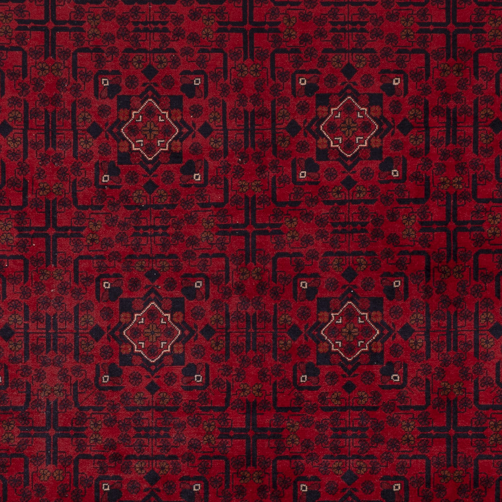 Afghan Teppich - Kunduz - 347 x 254 cm - rot
