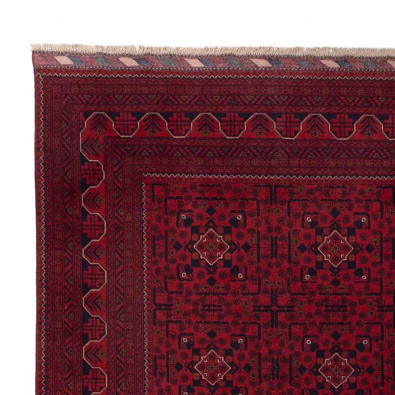 Afghan Teppich - Kunduz - 347 x 254 cm - rot