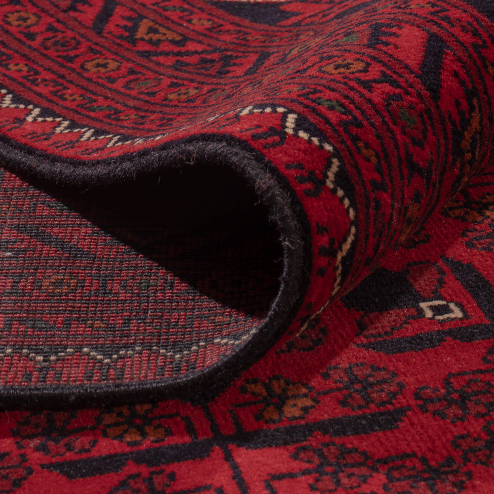 Afghan Teppich - Kunduz - 347 x 254 cm - rot