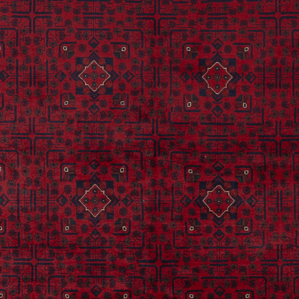 Afghan Teppich - Kunduz - 340 x 250 cm - rot