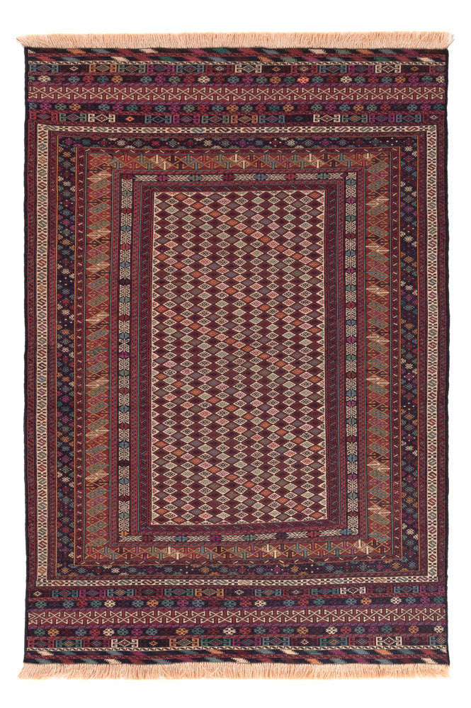 Kelim Teppich - Oriental - 186 x 120 cm - mehrfarbig