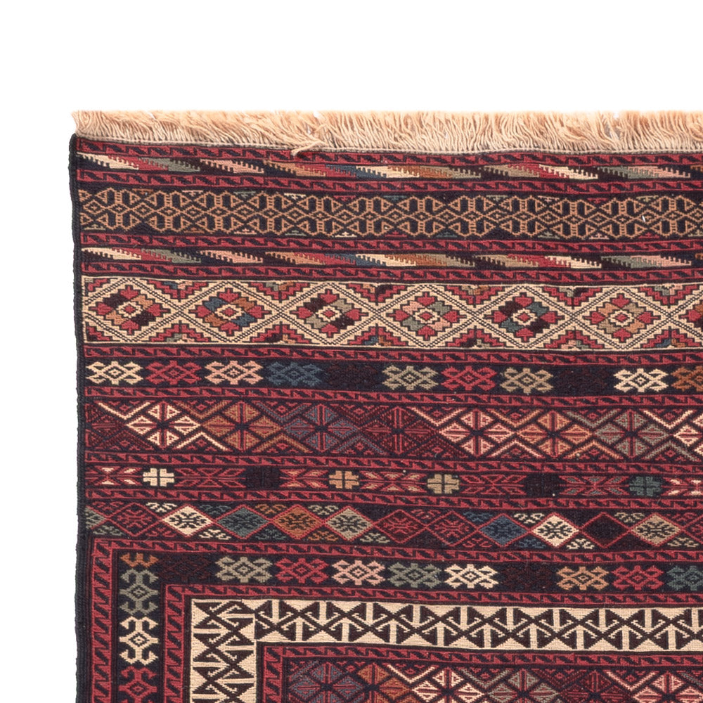 Kelim Afghan Teppich 204x130cm