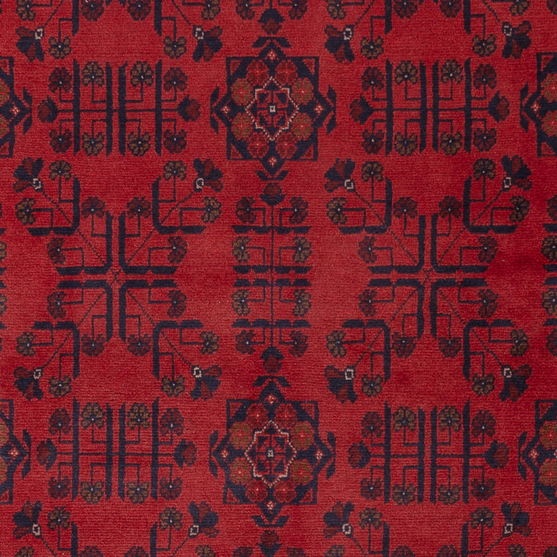 Afghan Teppich - Kunduz - 232 x 169 cm - rot