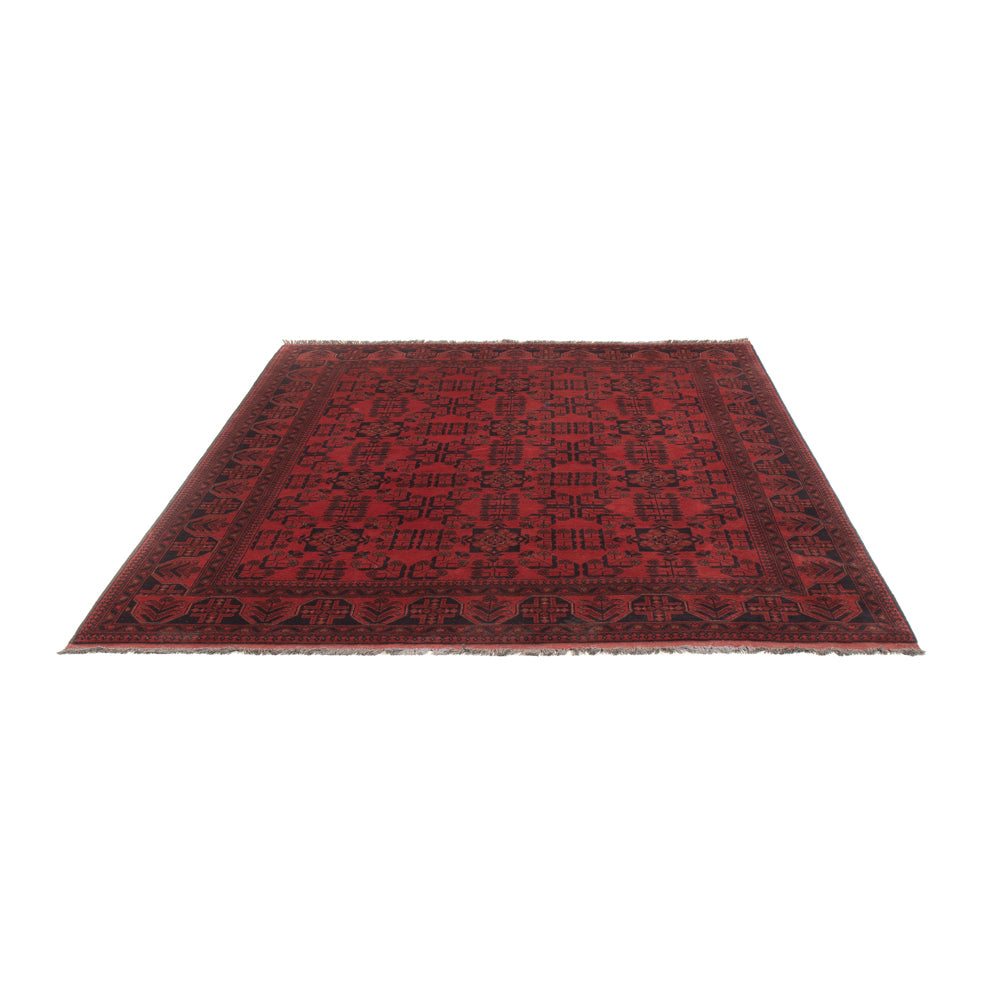 Afghan Teppich - Kunduz - 233 x 178 cm - rot
