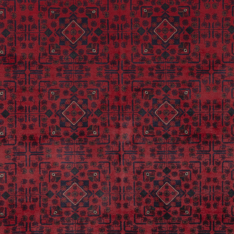 Afghan Teppich - Kunduz - 350 x 251 cm - rot