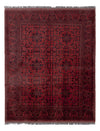 Khal Mohammadi Tapis 151x190cm - Tapis oriental - rouge - Rectangle / Rouge / 151 x 190 cm Rectangle