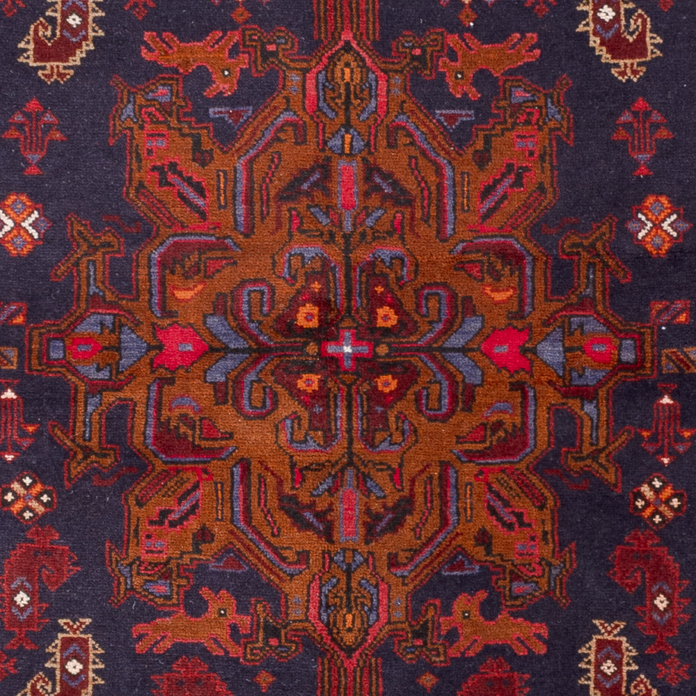 Belutsch Teppich - 248 x 144 cm - dunkelblau