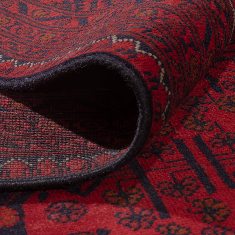 Afghan Teppich - Kunduz - 357 x 247 cm - rot